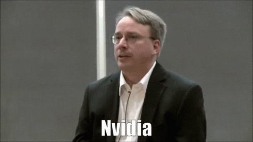 Linus "removed you Nvidia" gif
