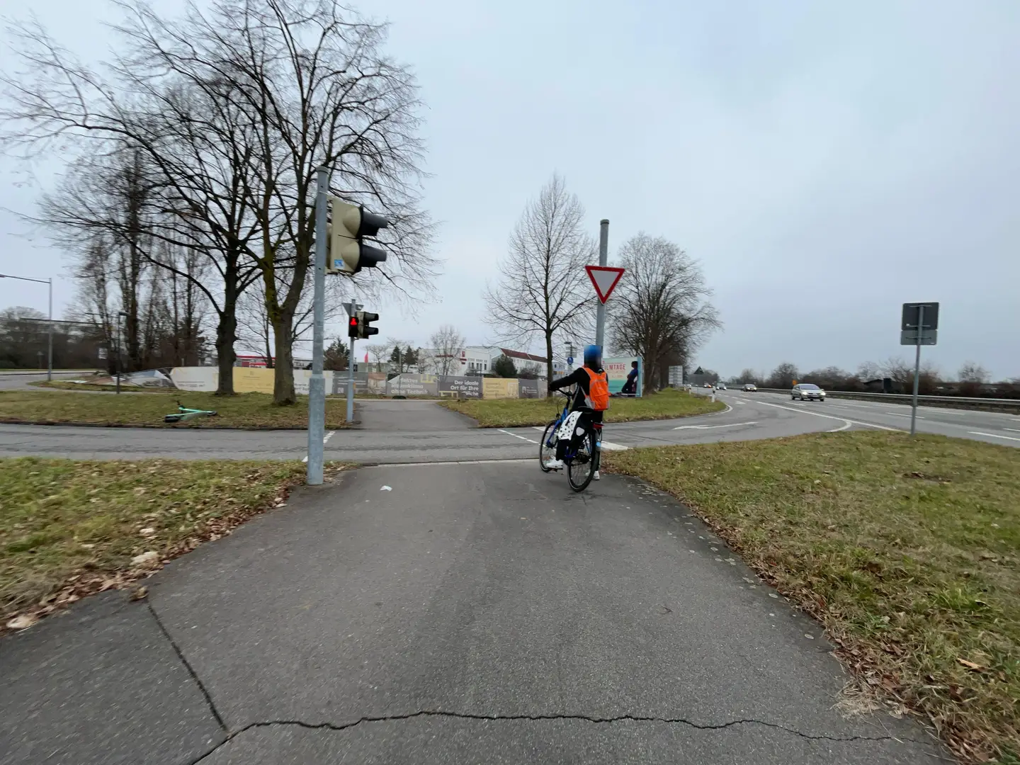 zweite Ampel Speyerer Straße