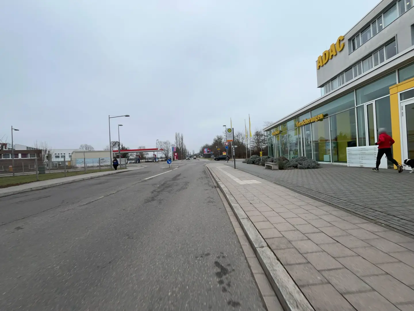 Radweg endet